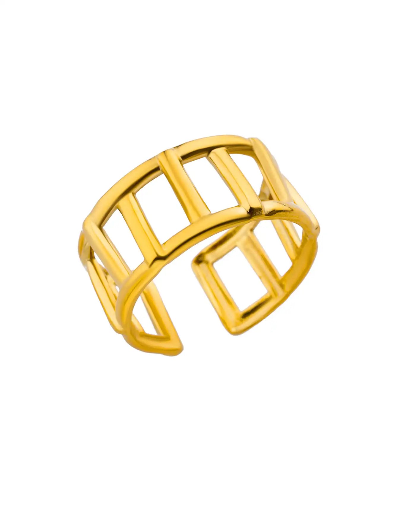 40 Style Rings for Women Stainless Steel Rings Classic Gold Color