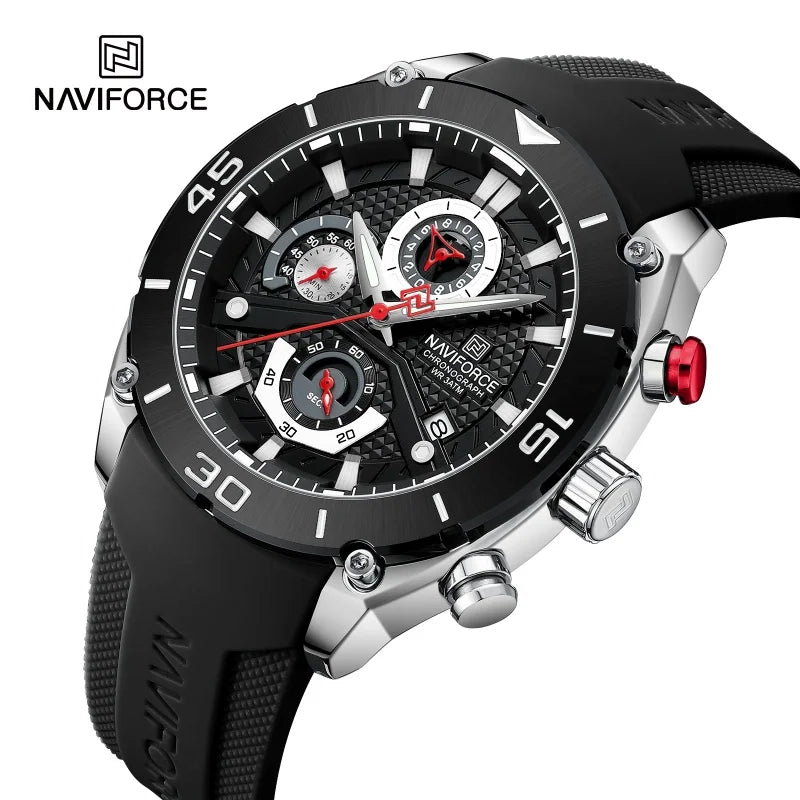 NAVIFORCE Sport Watch for Men Waterproof