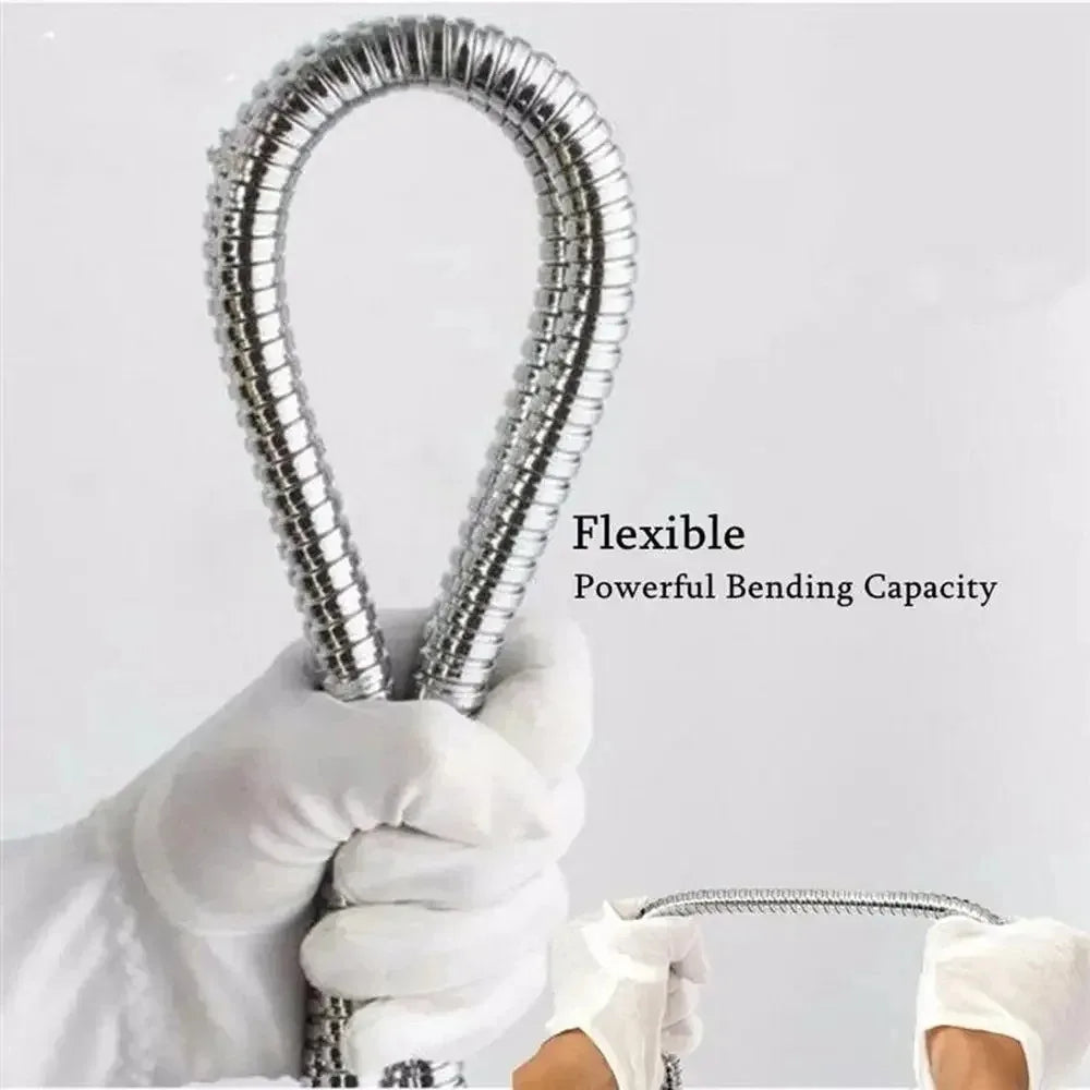 Flexible stainless steel water pipe shower head pipe - Waterproof bathroom piping - 1-3 meters - Bathroom accessories