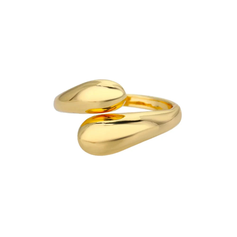 316L Stainless Steel Rings for Women Gold Color